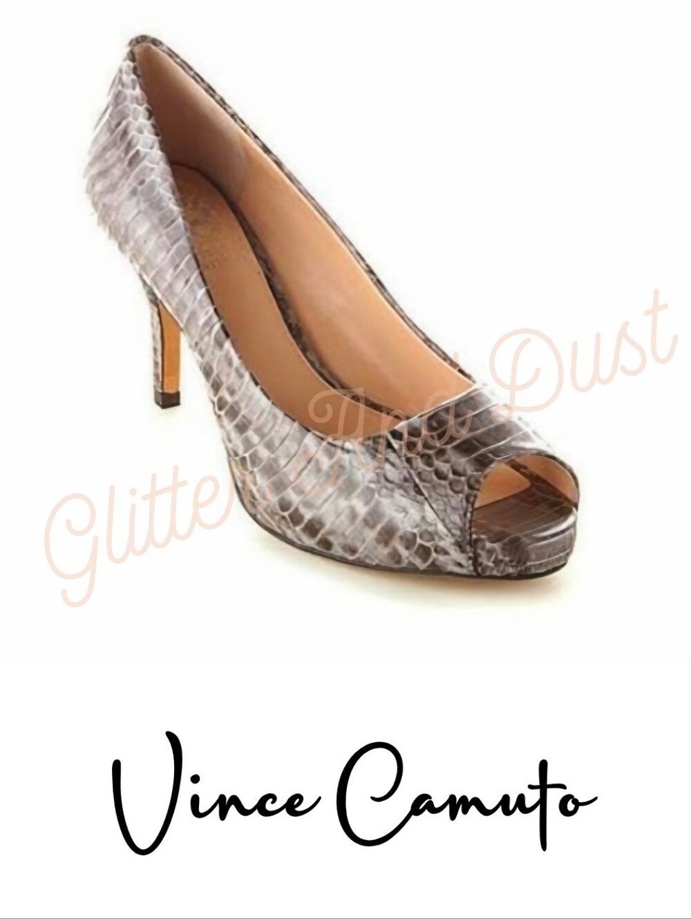 Vince Camuto Kiley Peep Toe Heels